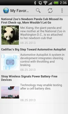 Popular Science News android App screenshot 5